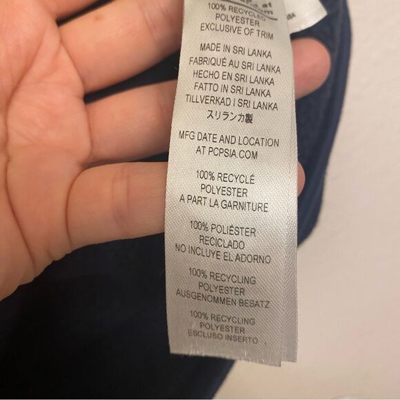 Patagonia Better Sweater Vest full zip navy blue Phosphorus logo embroidered XL - Picture 11 of 11